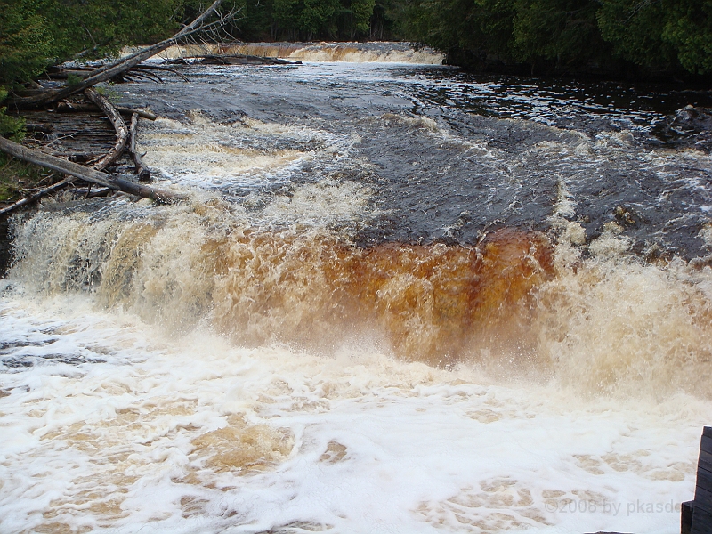 271 Memorial Day [2008 May 23].JPG - Scenes from Tahquanemon Falls in the Michigan Upper Peninsula.